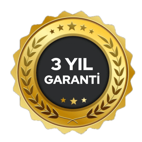 3 Yıl Garanti